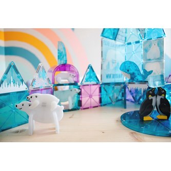 Magna-Tiles arktiske dyr 25 deler