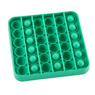 Pop Fidget Pad, grønn kvadrat