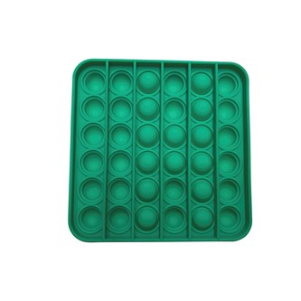 Pop Fidget Pad, grønn kvadrat