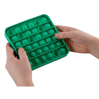 Pop Fidget Pad, grønn kvadrat