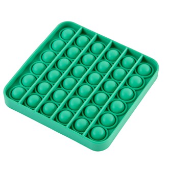 Pop Fidget Pad, grønn kvadrat