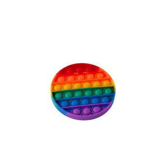 Pop Fidget pad, flerfarget sirkel