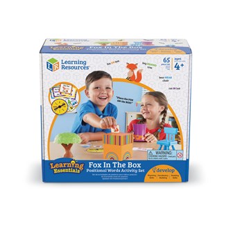 Fox in the box, positional Words Activity Set, engelsk