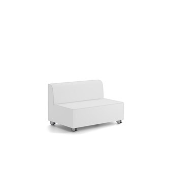 Modulsofa Part 120 m/hjul ekskl. stoff