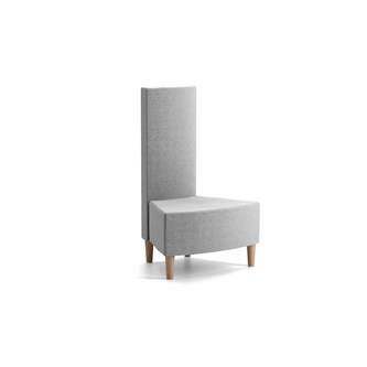Modulsofa Snake innerhjørne 45° treben sh 43 medium rygg