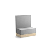 Modulsofa Snake 100 sokkel sh 43 medium rygg