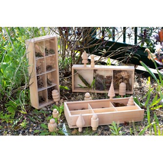 Oppdagelsesbokser 3 stk