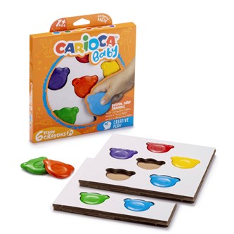 Fargestifter Baby 6 stk