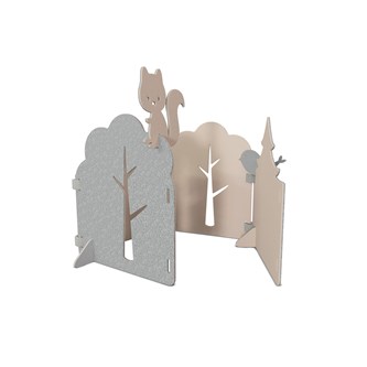 Saga lekeskjerm skog