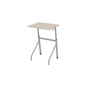 Bord Altudo FSC akustikklaminat 70x60 cm sølv