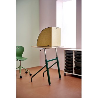 Bord Altudo FSC HT 70x60 cm sølv