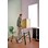 Bord Altudo FSC HT 70x60 cm sølv
