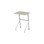 Bord Altudo akustikk linoleum 70x60 cm hvitt