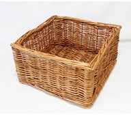 Flettet kurv 27x28x15 cm