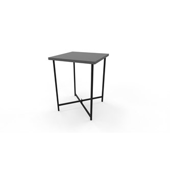 Sofabord Charlie 38x38 cm svart