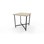 Sofabord Charlie 38x38 cm svart