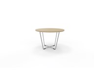 Sofabord Size Bolt Ø60 cm sølv