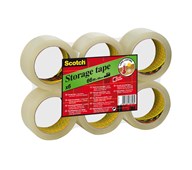 Pakketape 50 mm x 66 m 6 stk
