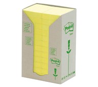 Post-it recycle 38x51mm 24 stk