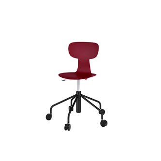 Stol Take sh 46-57 cm høy 5-kryss hjul medium svart