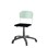 Stol Matte FSC 38/51 cm gas LS hvit