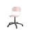 Stol Matte FSC 38/51 cm gas LS hvit
