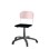 Stol Matte FSC 38/51 cm gas LS hvit