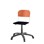 Stol Matte FSC 38/51 cm gas LS hvit
