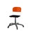 Stol Matte FSC 38/51 cm gas LS hvit