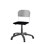 Stol Matte FSC 38/51 cm gas LS hvit