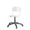 Stol Matte FSC 38/51 cm gas LS hvit