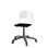 Stol Matte FSC 38/51 cm gas LS hvit