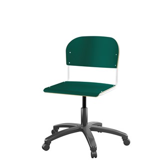 Stol Matte FSC 38/51 cm gas SS hvit
