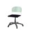 Stol Matte FSC 38/51 cm gas SS hvit