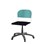 Stol Matte FSC 38/51 cm gas SS hvit