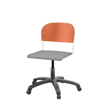 Stol Matte FSC 38/51 cm gas SS hvit