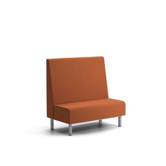 Modulsofa Liner 120 med smulespalte stoff X2