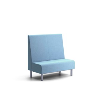 Modulsofa Liner 120 med smulespalte stoff X2