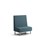 Modulsofa Liner 100 med smulespalte stoff X2
