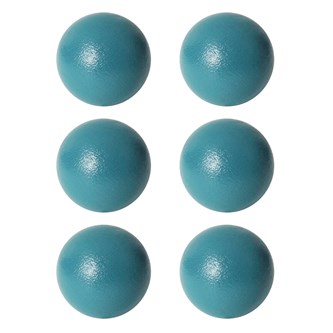 Skumball Ø9 cm plastkledd 6 stk