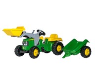 Traktor John Deere med frontlaster