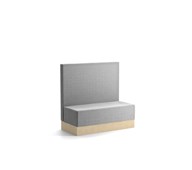 Modulsofa Snake 120 sokkel sh 43 medium rygg