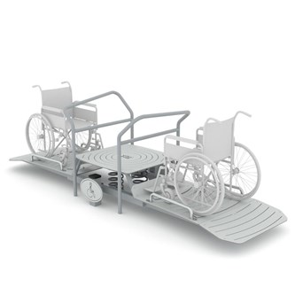 SWING Vippehuske ST0530 Rullestol 2 ST0530