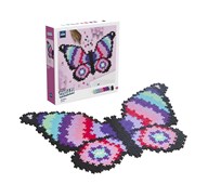 PLUS-PLUS MINI puzzle by numbers sommerfugl