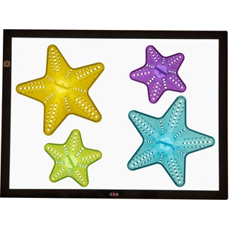 Sensoriske kjegler transparente farger