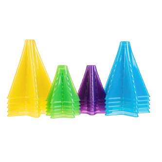 Sensoriske kjegler transparente farger