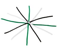 Piperensere Ø6 mm 100 stk
