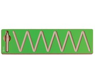 Skriveøvelse diagonalt spor