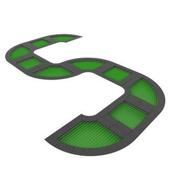 Jumpoo trampoline 2224