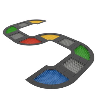 Jumpoo trampoline 2224